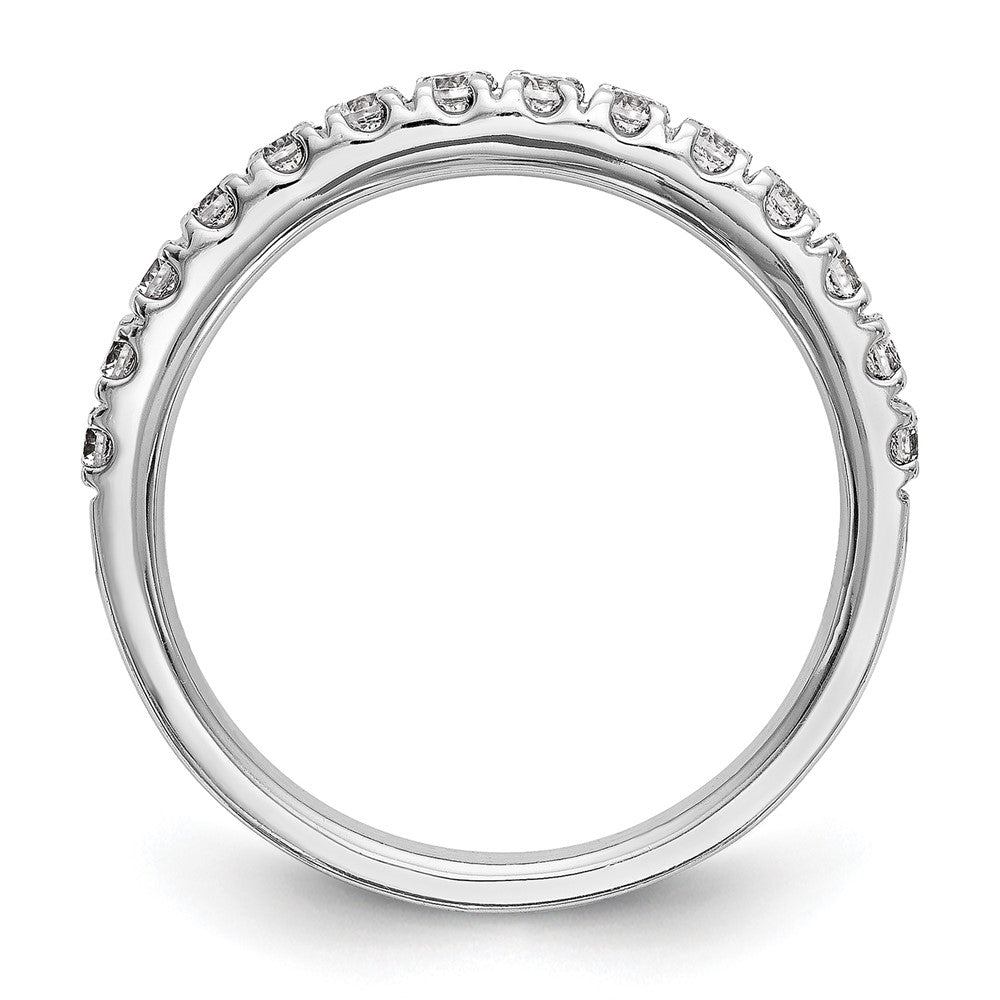 14K Weißgold True Origin 3/8 Karat Im Labor Gezüchtet Diamant Vs D E F Ehering