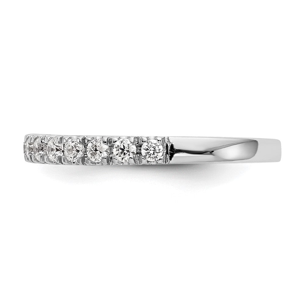 14K Weißgold True Origin 3/8 Karat Im Labor Gezüchtet Diamant Vs D E F Ehering