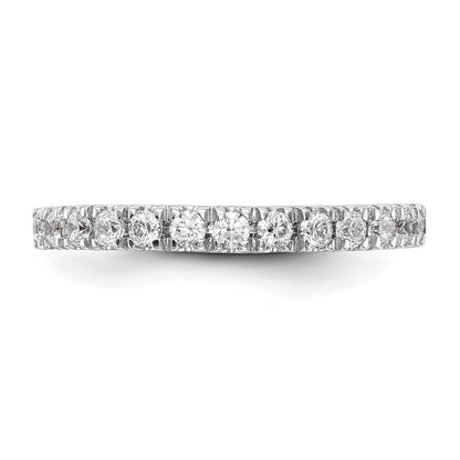14K Weißgold True Origin 3/8 Karat Im Labor Gezüchtet Diamant Vs D E F Ehering
