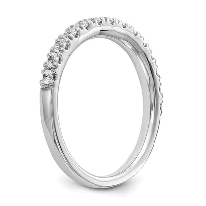 14K Weißgold True Origin 3/8 Karat Im Labor Gezüchtet Diamant Vs D E F Ehering