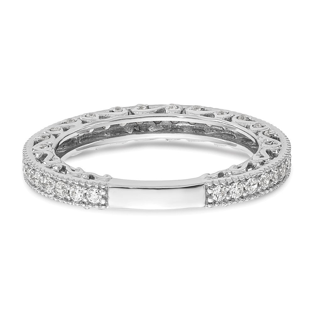 14K Weißgold True Origin 1/2 Karat Im Labor Gezüchtet Diamant Vs/si D E F Ehering