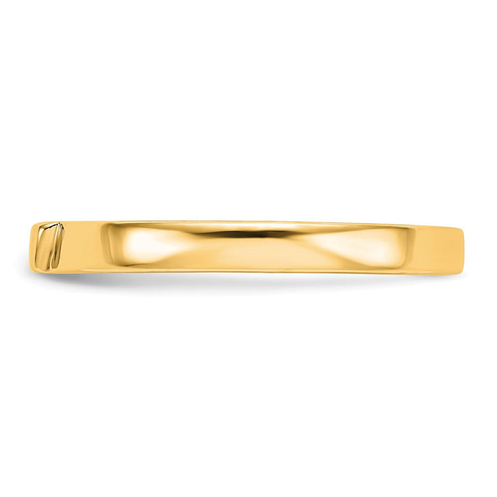 14K Gelbgold Ehering Ring