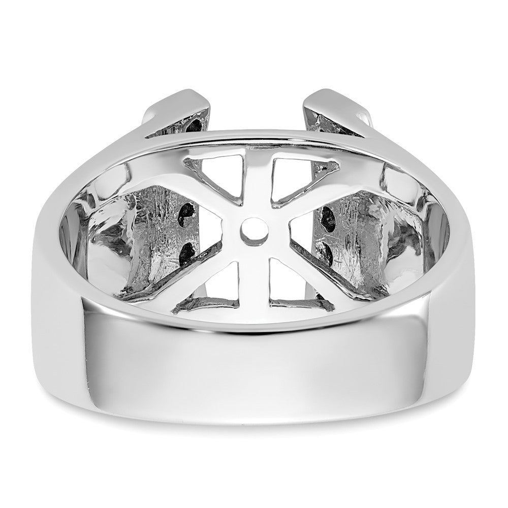 14K Weißgold Verlobungsring mit 0,25 ct. laborgezüchtetem Diamant VS/SI+ G+ in Krappenfassung