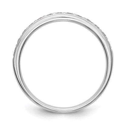 14K Weißgold 0,33 ct. Laborgezüchteter Diamant VS/SI+ G+ Komplett-Ehering
