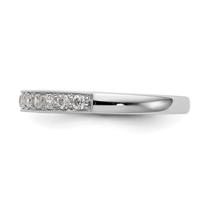 14K Weißgold 0,33 ct. Laborgezüchteter Diamant VS/SI+ G+ Komplett-Ehering