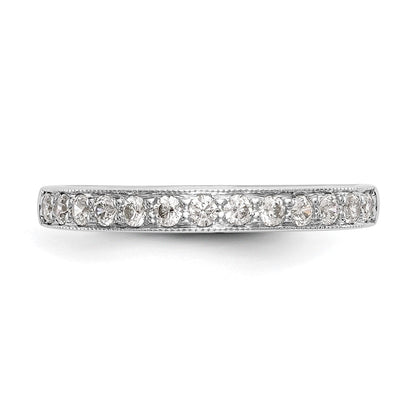 14K Weißgold 0,33 ct. Laborgezüchteter Diamant VS/SI+ G+ Komplett-Ehering