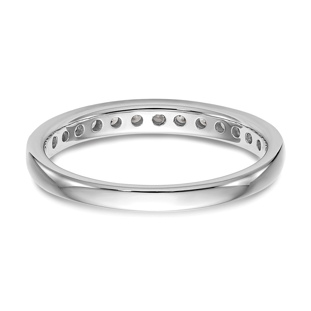14K Weißgold 0,33 ct. Laborgezüchteter Diamant VS/SI+ G+ Komplett-Ehering