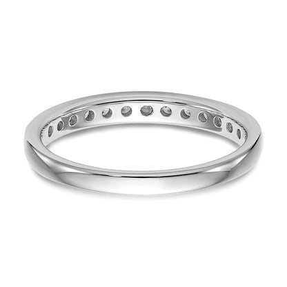 14K Weißgold 0,33 ct. Laborgezüchteter Diamant VS/SI+ G+ Komplett-Ehering