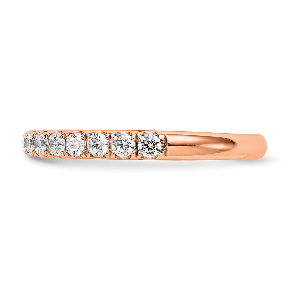 14K Roségold True Origin 1/2 Karat Im Labor Gezüchtet Diamant Vs D E F Ehering