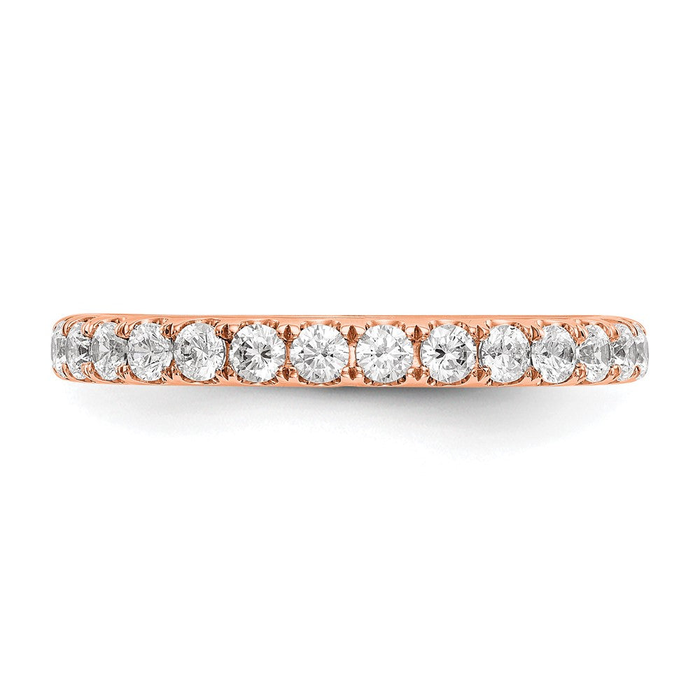 14K Roségold True Origin 1/2 Karat Im Labor Gezüchtet Diamant Vs D E F Ehering