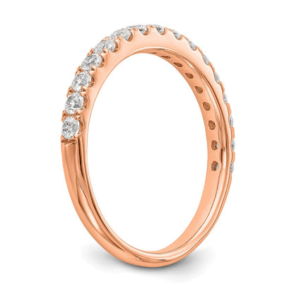 14K Roségold True Origin 1/2 Karat Im Labor Gezüchtet Diamant Vs D E F Ehering