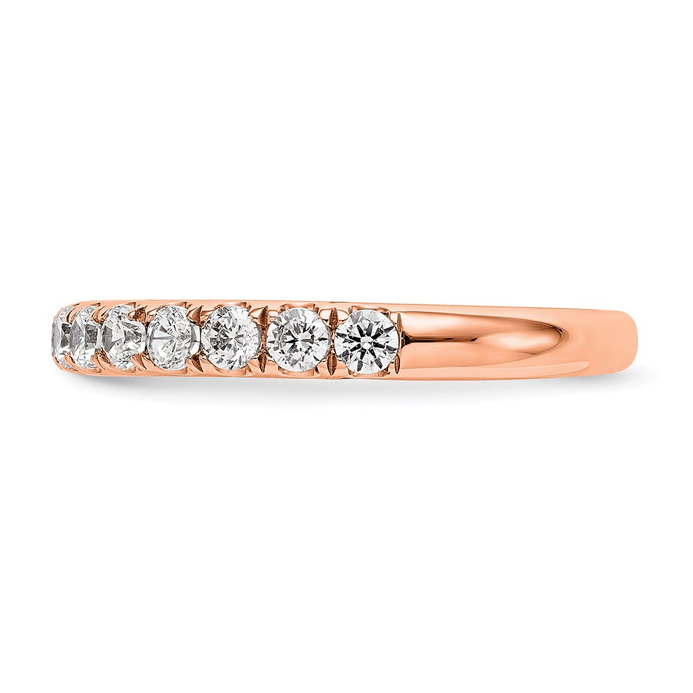True Origin 14K Roségold 3/4 Karat Im Labor Gezüchtet Diamant Vs+ F+ Komplett Ehering Ring