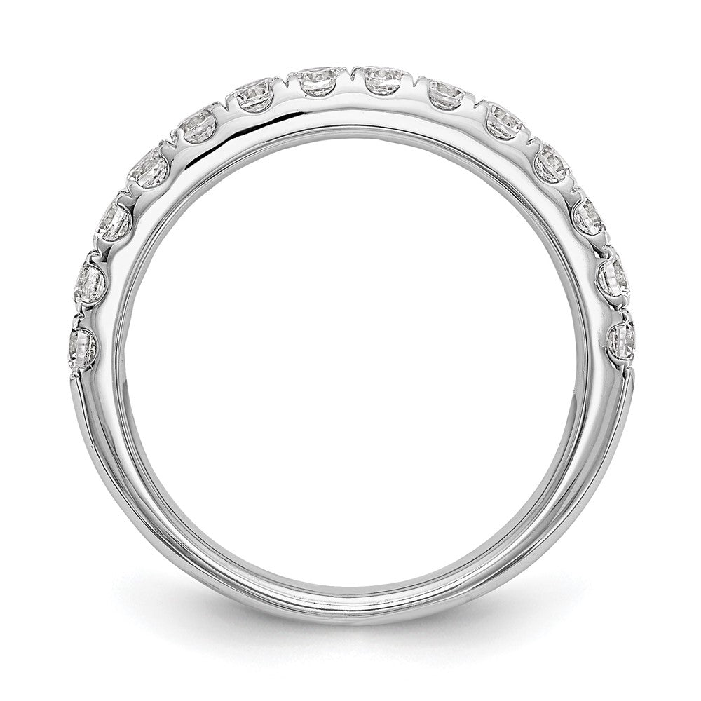 True Origin 14K Weißgold 3/4 Karat Im Labor Gezüchtet Diamant Vs+ F+ Komplett Ehering Ring