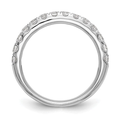 True Origin 14K Weißgold 3/4 Karat Im Labor Gezüchtet Diamant Vs+ F+ Komplett Ehering Ring