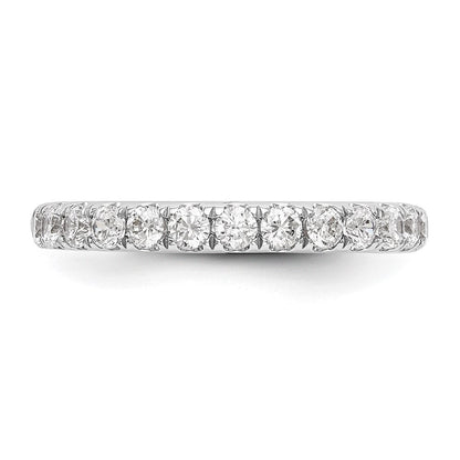 True Origin 14K Weißgold 3/4 Karat Im Labor Gezüchtet Diamant Vs+ F+ Komplett Ehering Ring