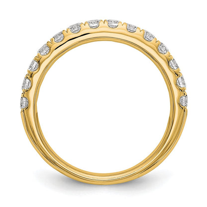 True Origin 14K Gelbgold 7/8 Karat Im Labor Gezüchtet Diamant Vs+ F+ Komplett Ehering Ring