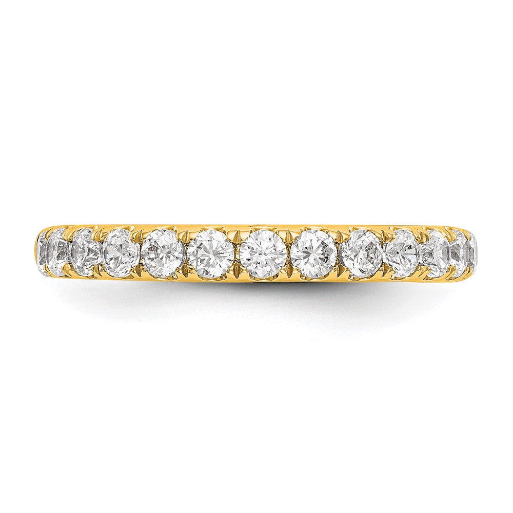 True Origin 14K Gelbgold 7/8 Karat Im Labor Gezüchtet Diamant Vs+ F+ Komplett Ehering Ring