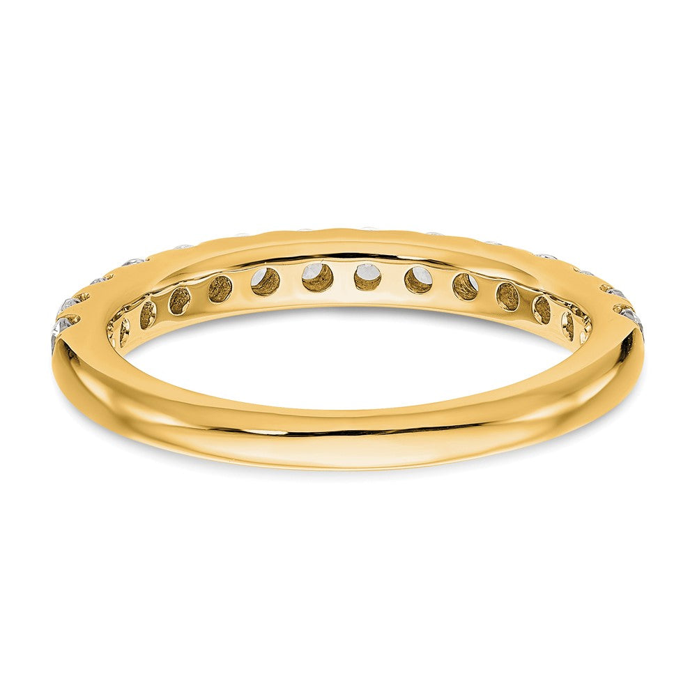 True Origin 14K Gelbgold 7/8 Karat Im Labor Gezüchtet Diamant Vs+ F+ Komplett Ehering Ring