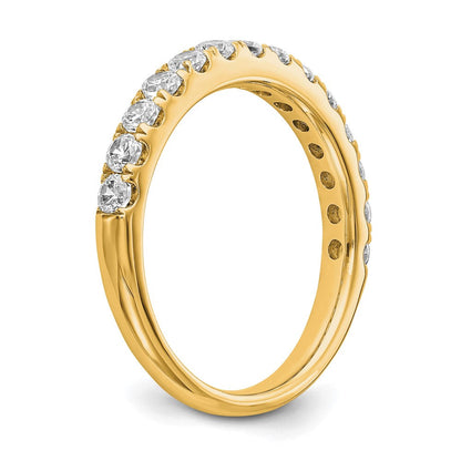 True Origin 14K Gelbgold 7/8 Karat Im Labor Gezüchtet Diamant Vs+ F+ Komplett Ehering Ring