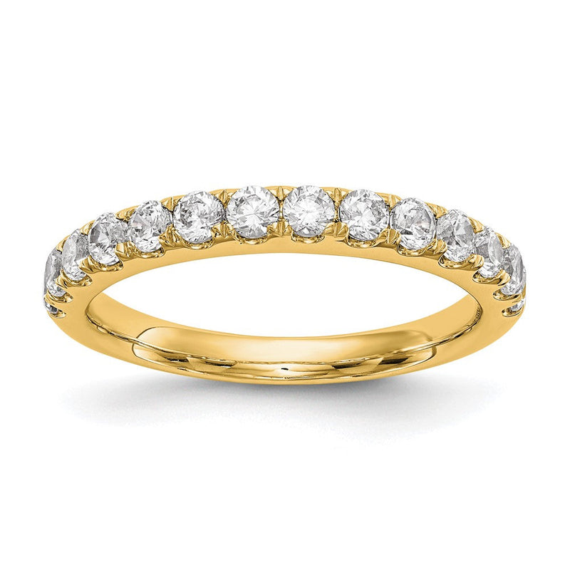 True Origin 14K Gelbgold 7/8 Karat Im Labor Gezüchtet Diamant Vs+ F+ Komplett Ehering Ring