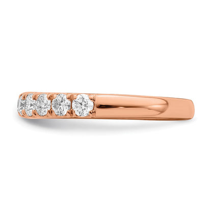 True Origin 14K Roségold 7/8 Karat Im Labor Gezüchtet Diamant Vs+ F+ Komplett Ehering Ring