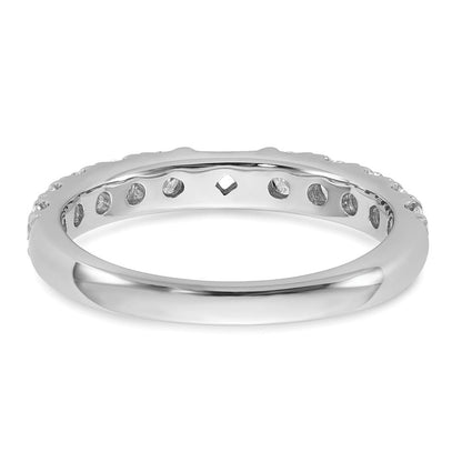 14K Weißgold Verlobungsring mit 0,75 ct. im Krappenfassung gefasstem, im Labor gezüchtetem Diamanten VS/SI+ G+