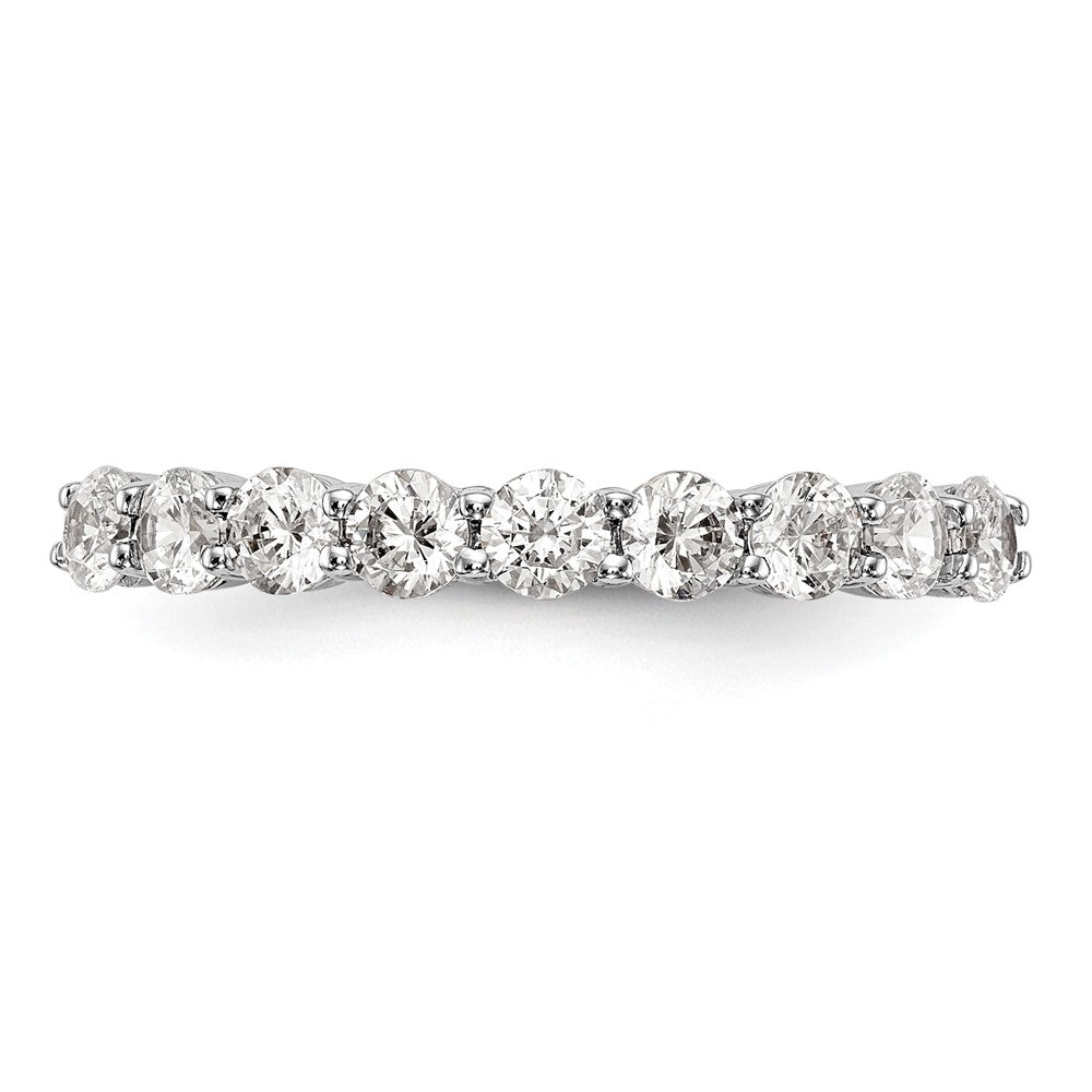 14K Weißgold Ehering mit 0,75 ct. Labordiamant VS/SI+ G+