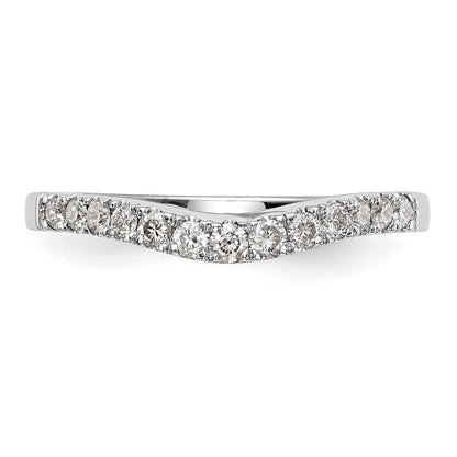 14K Weißgold Ehering mit 0,33 ct. laborgezüchtetem Diamant VS/SI+ G+