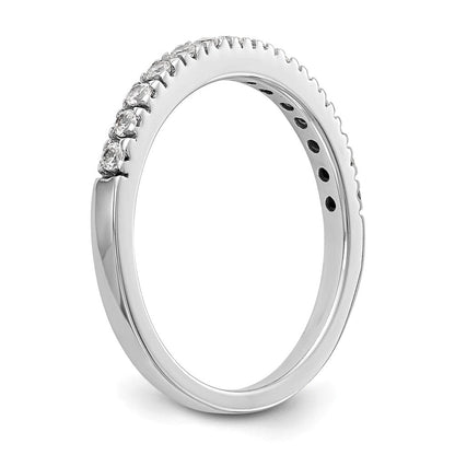 14K Weißgold Damen-Ehering mit natürlichen Diamanten, 0,28 ct. Gesamtgewicht