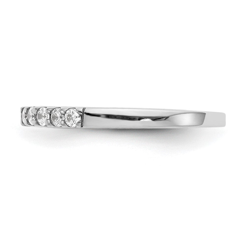 14K Weißgold Ehering mit 0,33 ct. laborgezüchteten Diamanten VS/SI+ G+