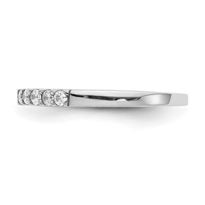 14K Weißgold Ehering mit 0,33 ct. laborgezüchteten Diamanten VS/SI+ G+