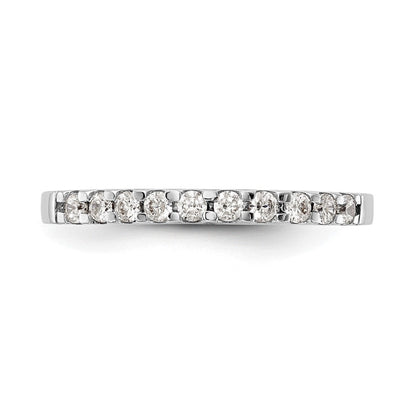 14K Weißgold Ehering mit 0,33 ct. laborgezüchteten Diamanten VS/SI+ G+