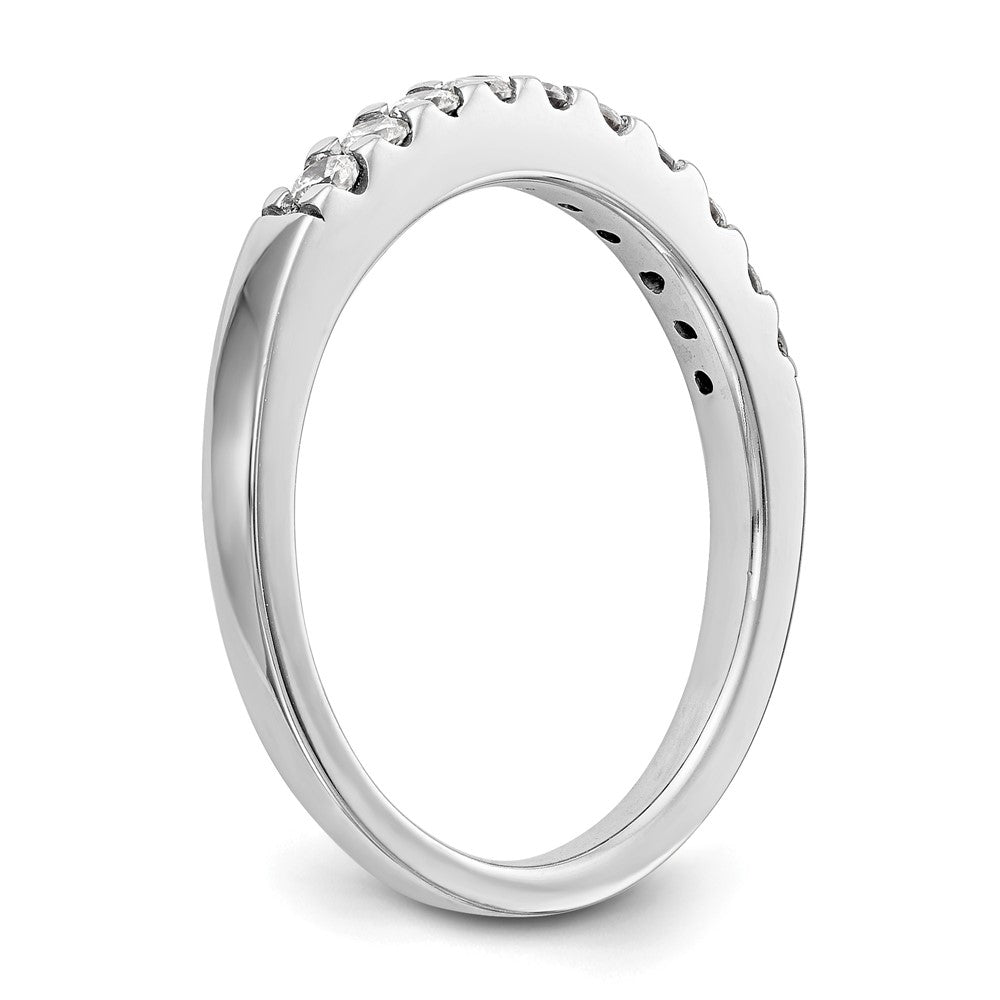 14K Weißgold Ehering mit 0,33 ct. laborgezüchteten Diamanten VS/SI+ G+