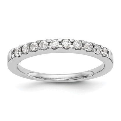 14K Weißgold Ehering mit 0,33 ct. laborgezüchteten Diamanten VS/SI+ G+