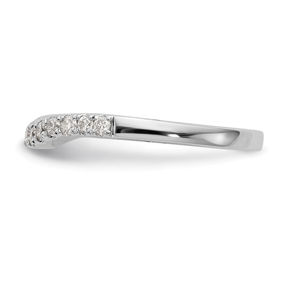 14K Gelbgold Ehering mit echten Diamanten