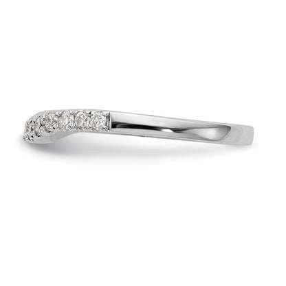 14K Gelbgold Ehering mit echten Diamanten