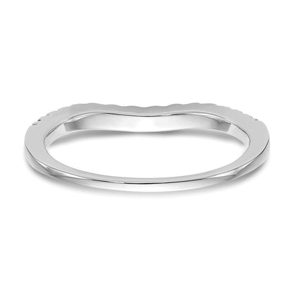14K Gelbgold Ehering mit echten Diamanten