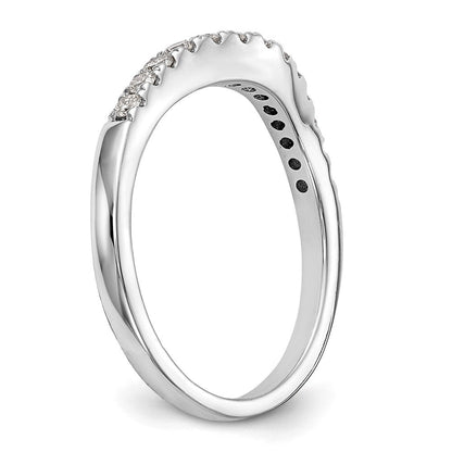 14K Gelbgold Ehering mit echten Diamanten
