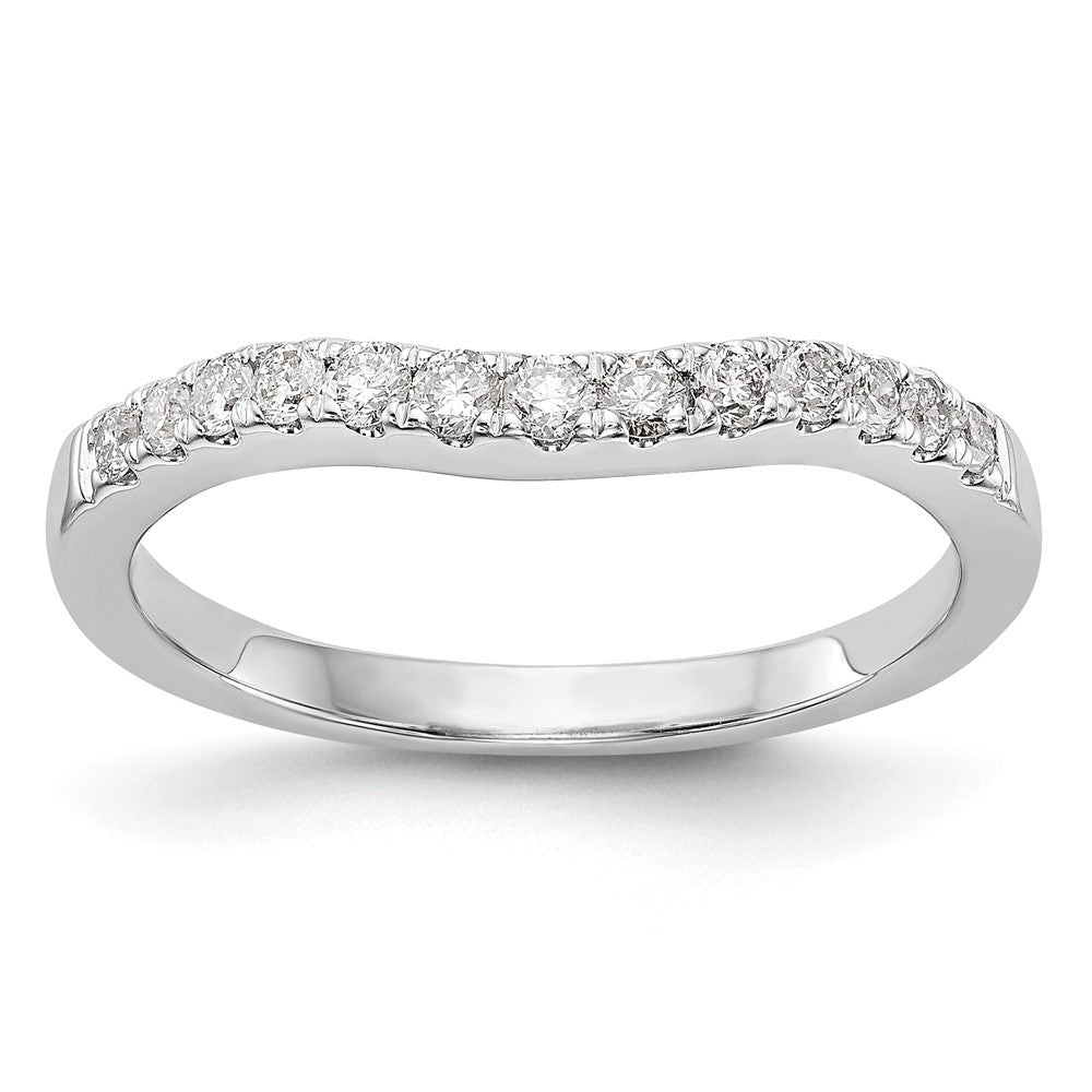 14K Gelbgold Ehering mit echten Diamanten