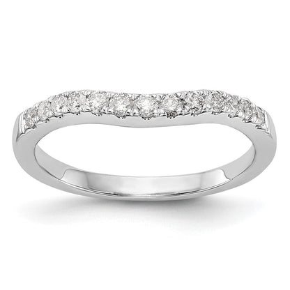 14K Gelbgold Ehering mit echten Diamanten