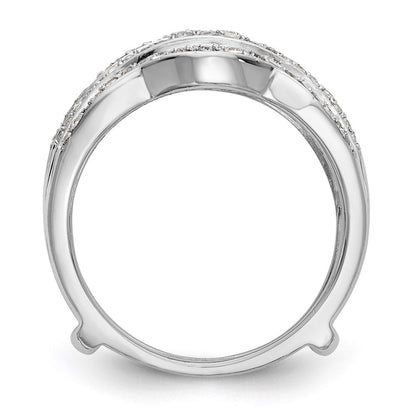 Diamant-Beisteckring aus 14K Weißgold