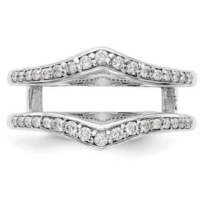 14K Weißgold True Origin 1/2 Karat Im Labor Gezüchtet Diamant Vs D E F Ring Guard