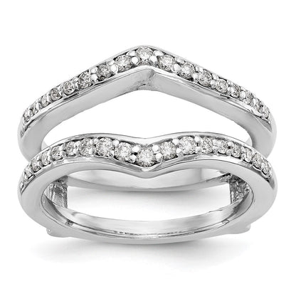 14K Weißgold True Origin 1/2 Karat Im Labor Gezüchtet Diamant Vs D E F Ring Guard