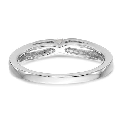 14K Weißgold Verlobungsring mit natürlichen Diamanten – Komplettset
