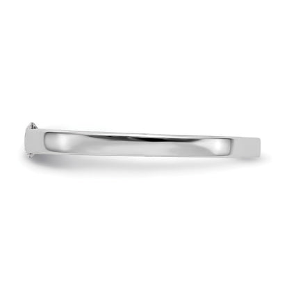 14K Weißgold First Versprechen Herz Shank 1/10 Karat Rund Diamant Komplett Versprechen/ Verlobungsring