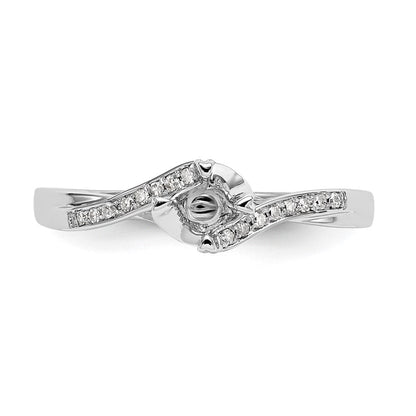 First Promise 10K Weißgold 0,33 ct. Laborgezüchteter Diamant VS/SI+ G+ Complete Petite Verlobungsring