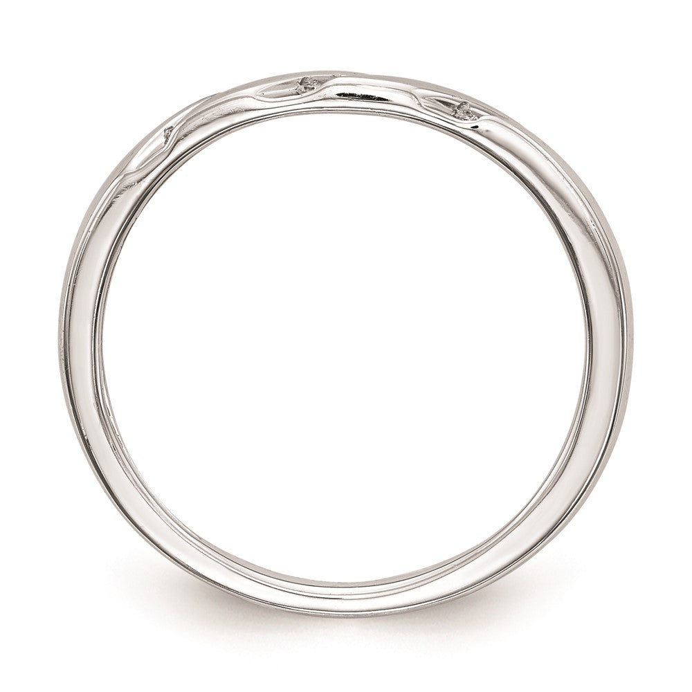 14K Weißgold Trio-Set aus natürlichen Diamanten für Damen, komplett