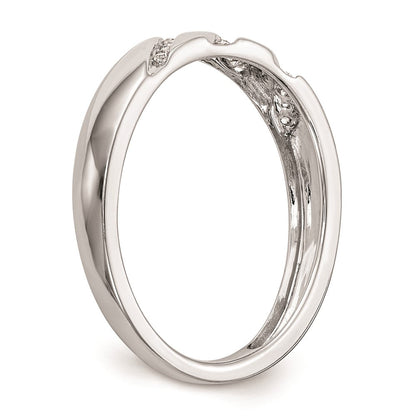 14K Weißgold Trio-Set aus natürlichen Diamanten für Damen, komplett