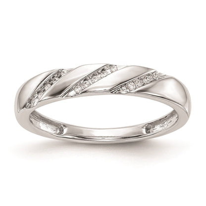 14K Weißgold Trio-Set aus natürlichen Diamanten für Damen, komplett