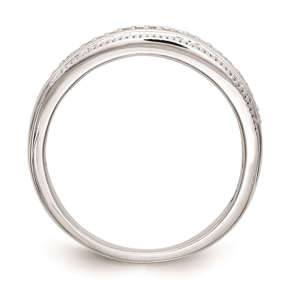 14K Weißgold Braut-Set mit natürlichen Diamanten für Damen – Verlobungsring und Ehering
